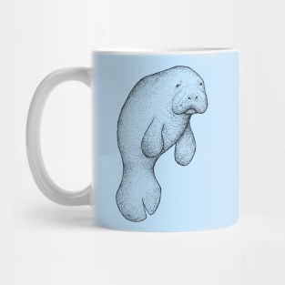 Manatee - marine animals, sea creatures, cute Mug